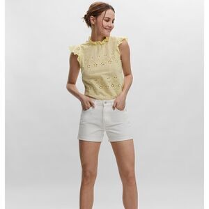 Vero Moda | white denim shorts